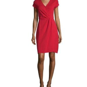 Worthington faux wrap red dress